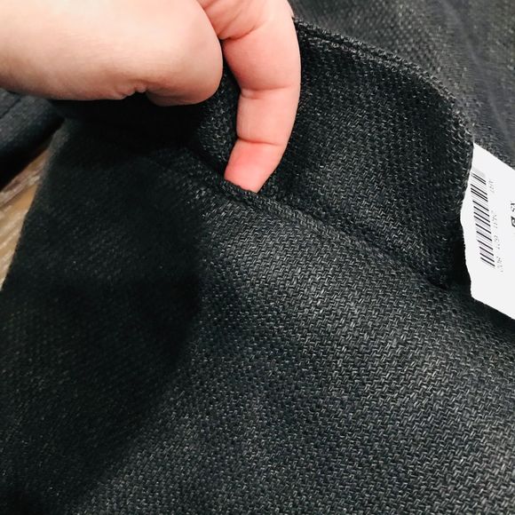 NWT Zara dark grey 2 button blazer long line - Picture 5 of 6